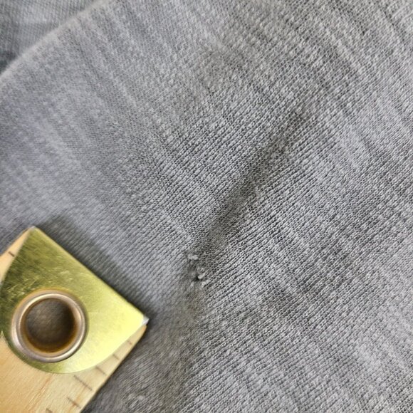 Men's Fish Hippie Quarter Zip Gray Performance Golf‎ Size X-Large Cotton Modal - Picture 7 of 9